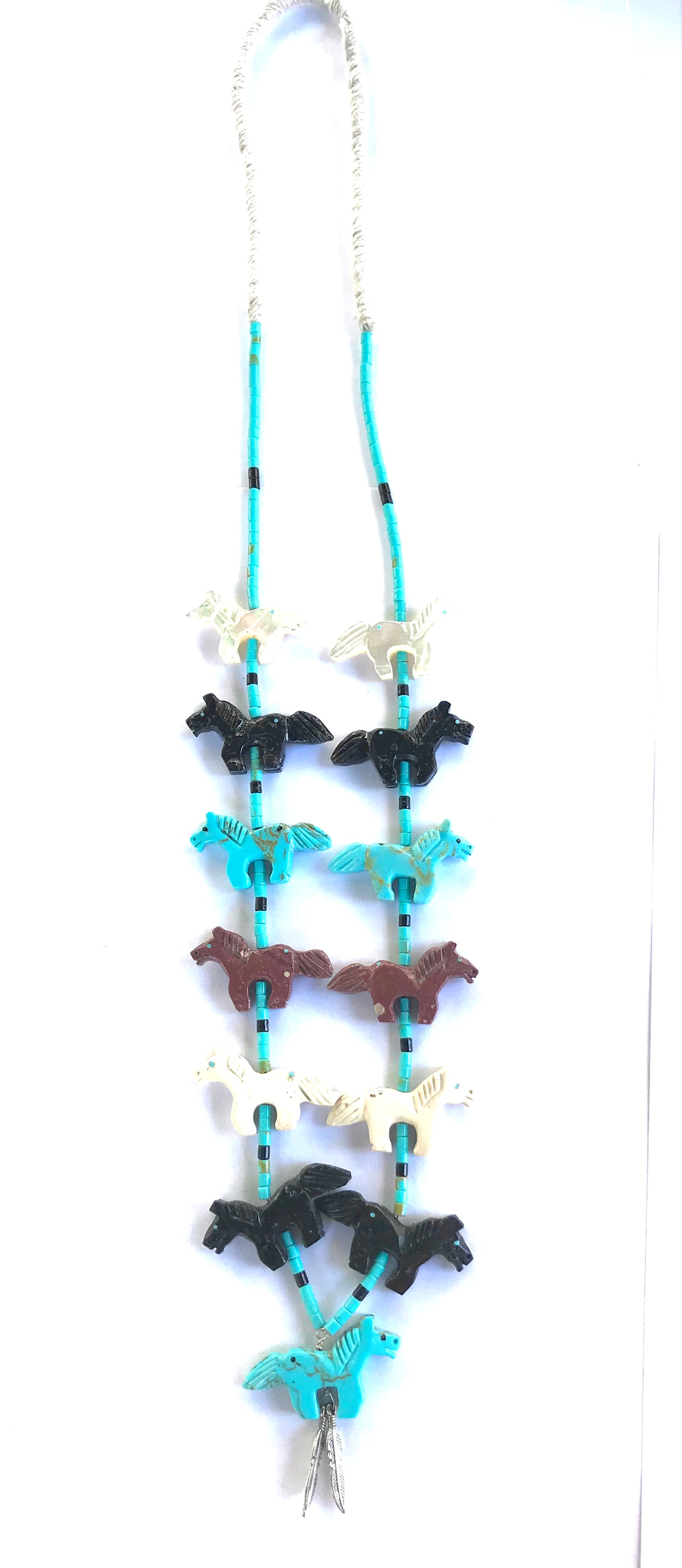 Horse power animal necklace