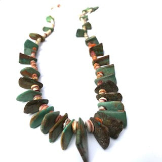 Vintage 1970s Santo Domingo long necklace