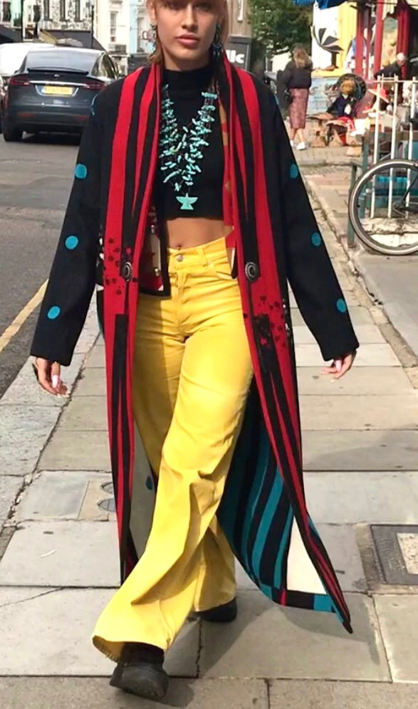 Star chaser coat hand made by Jessie western