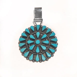 Small Zuni cluster pendant