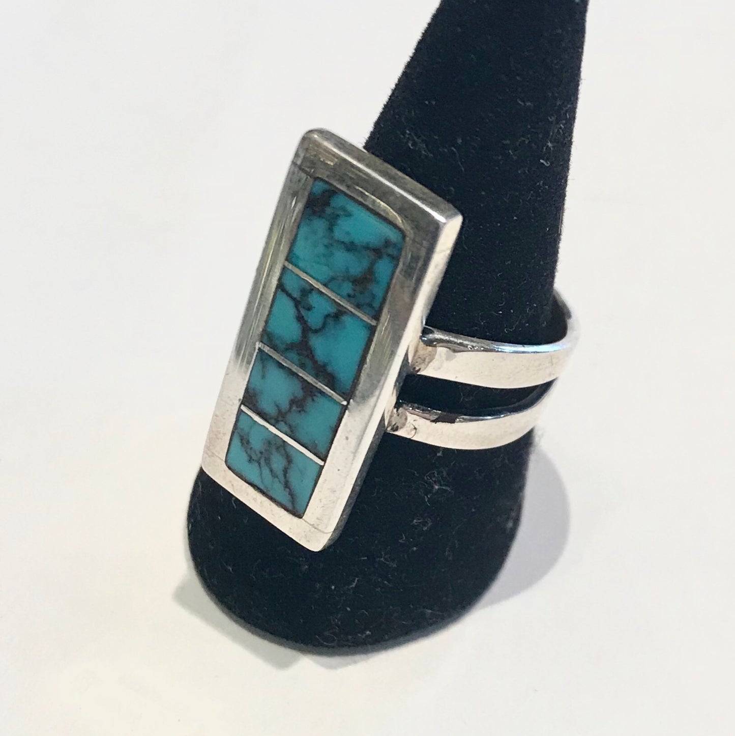 Panel Turquoise ring