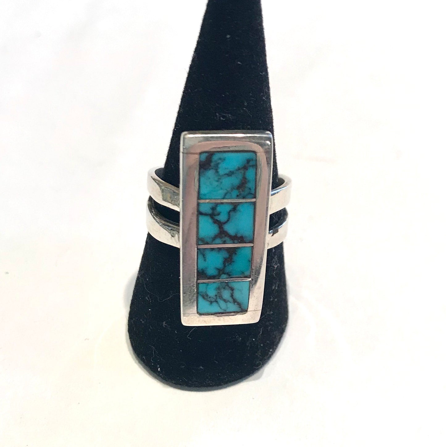 Panel Turquoise ring