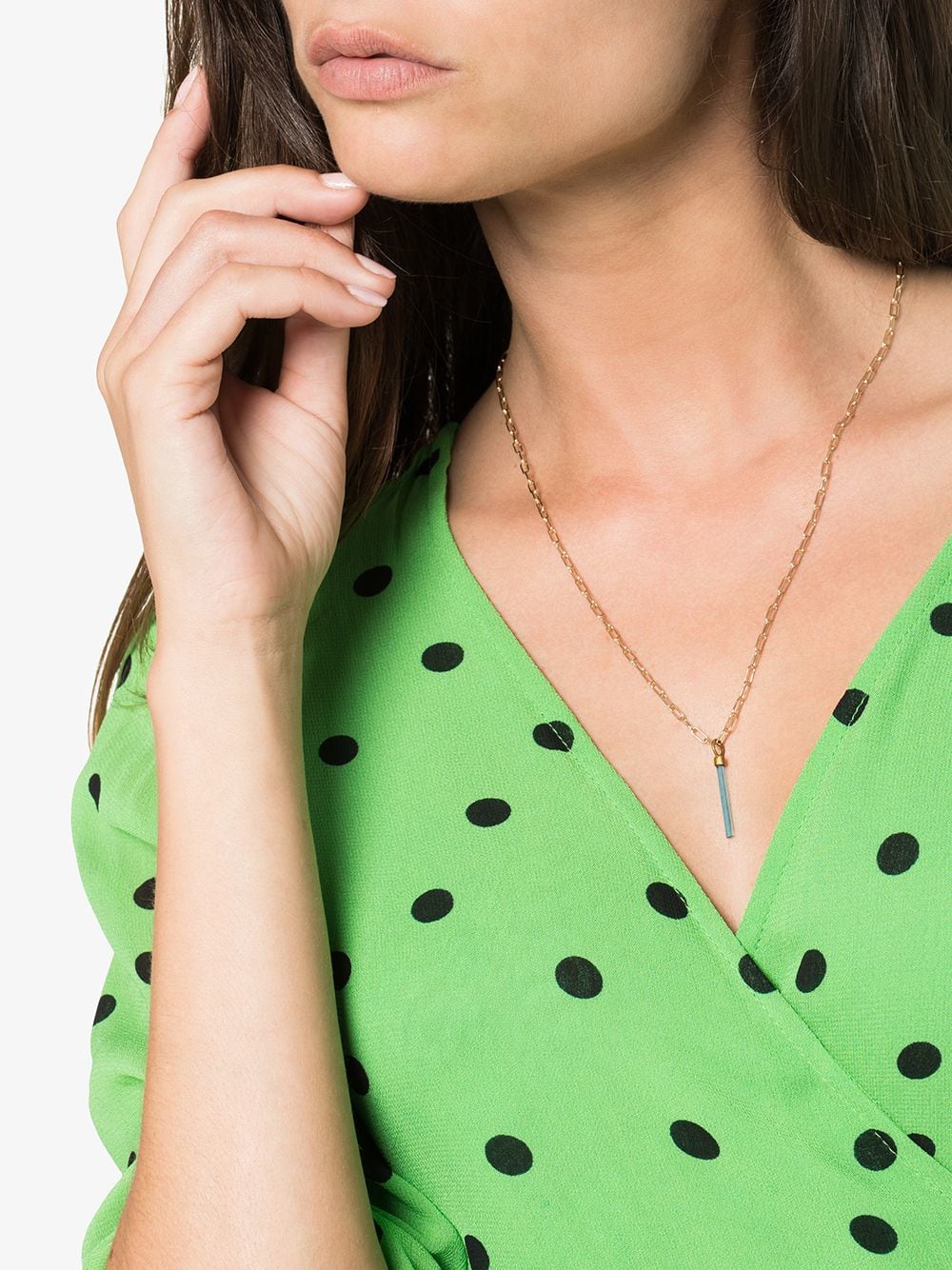 Tourmaline Gemstone Charm