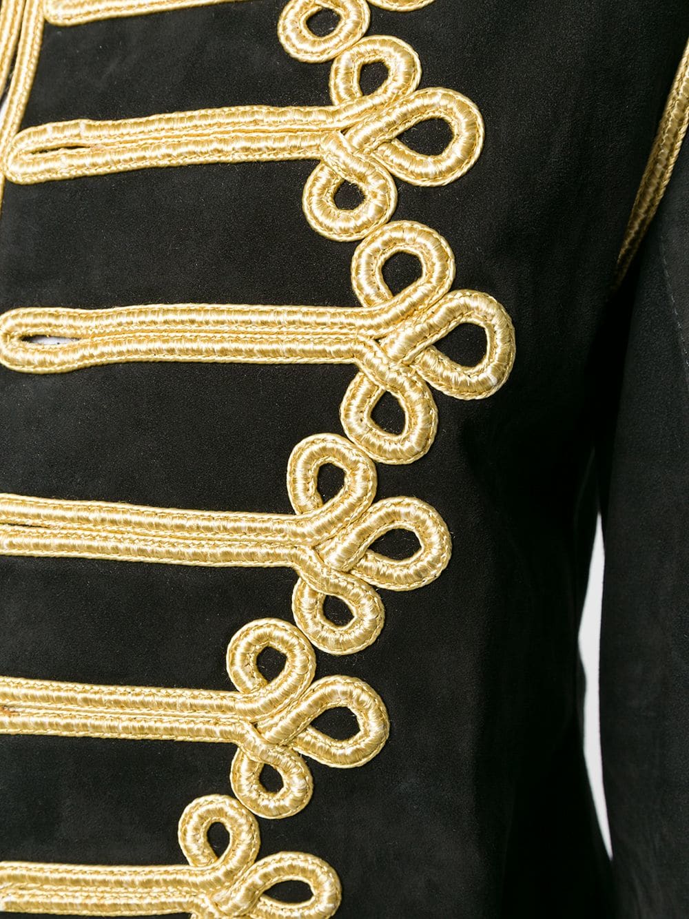 Cropped military jacket