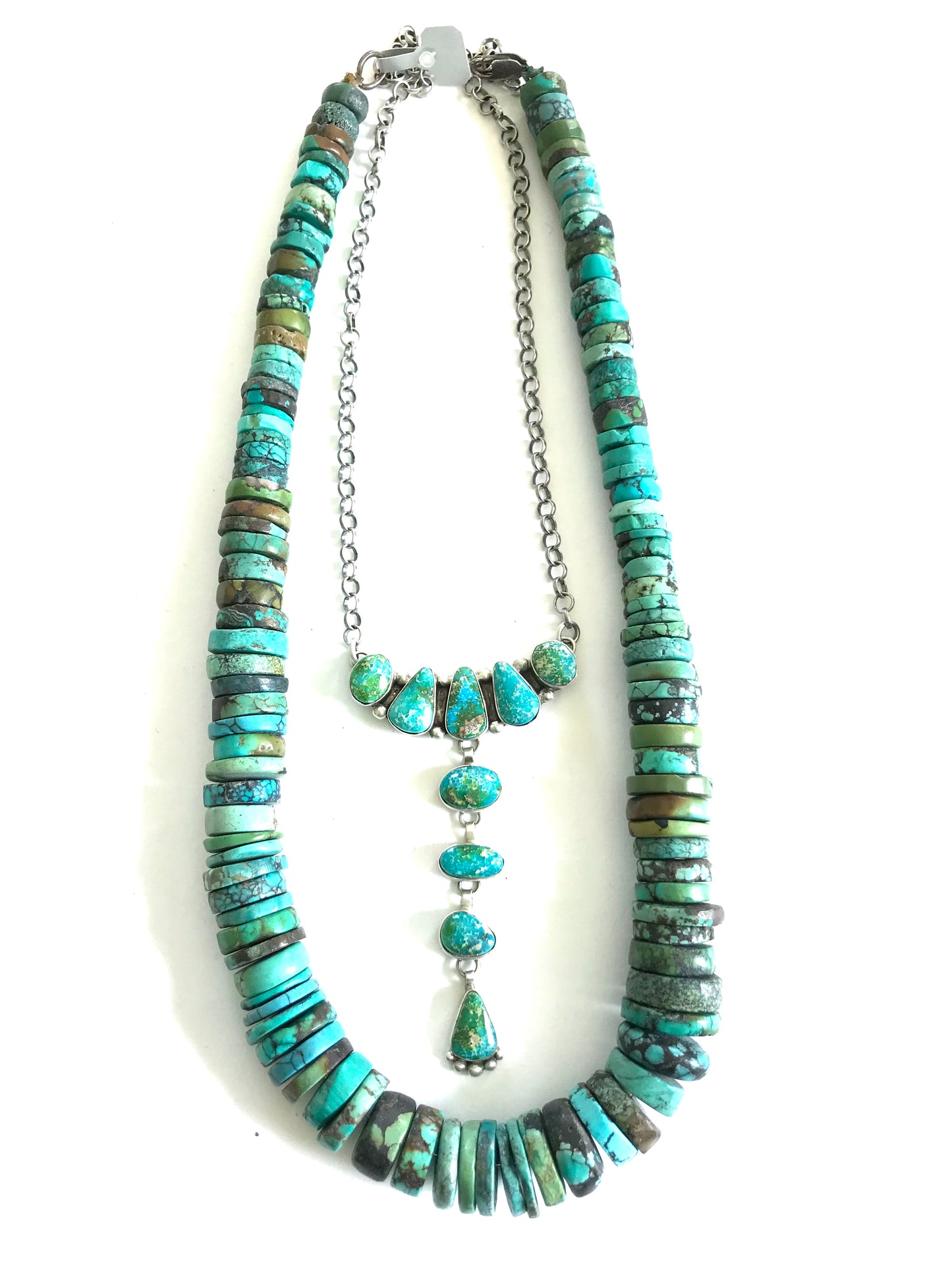 Really amazingly large turquoise necklace