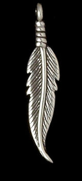 Medium Feather Charm