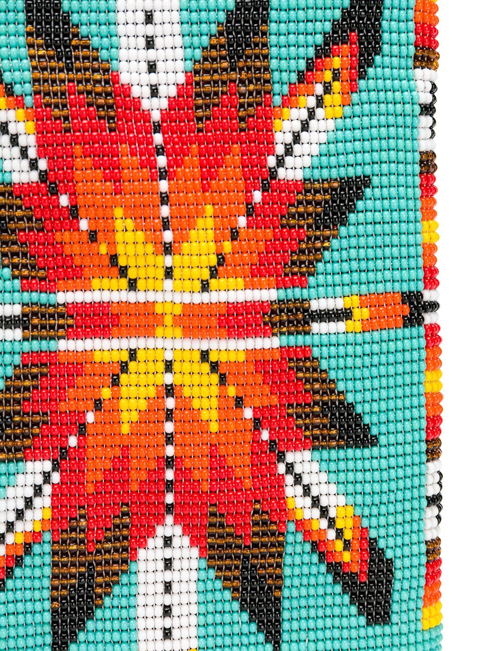 Turquoise Morning Star Fringed Crossbody Bag