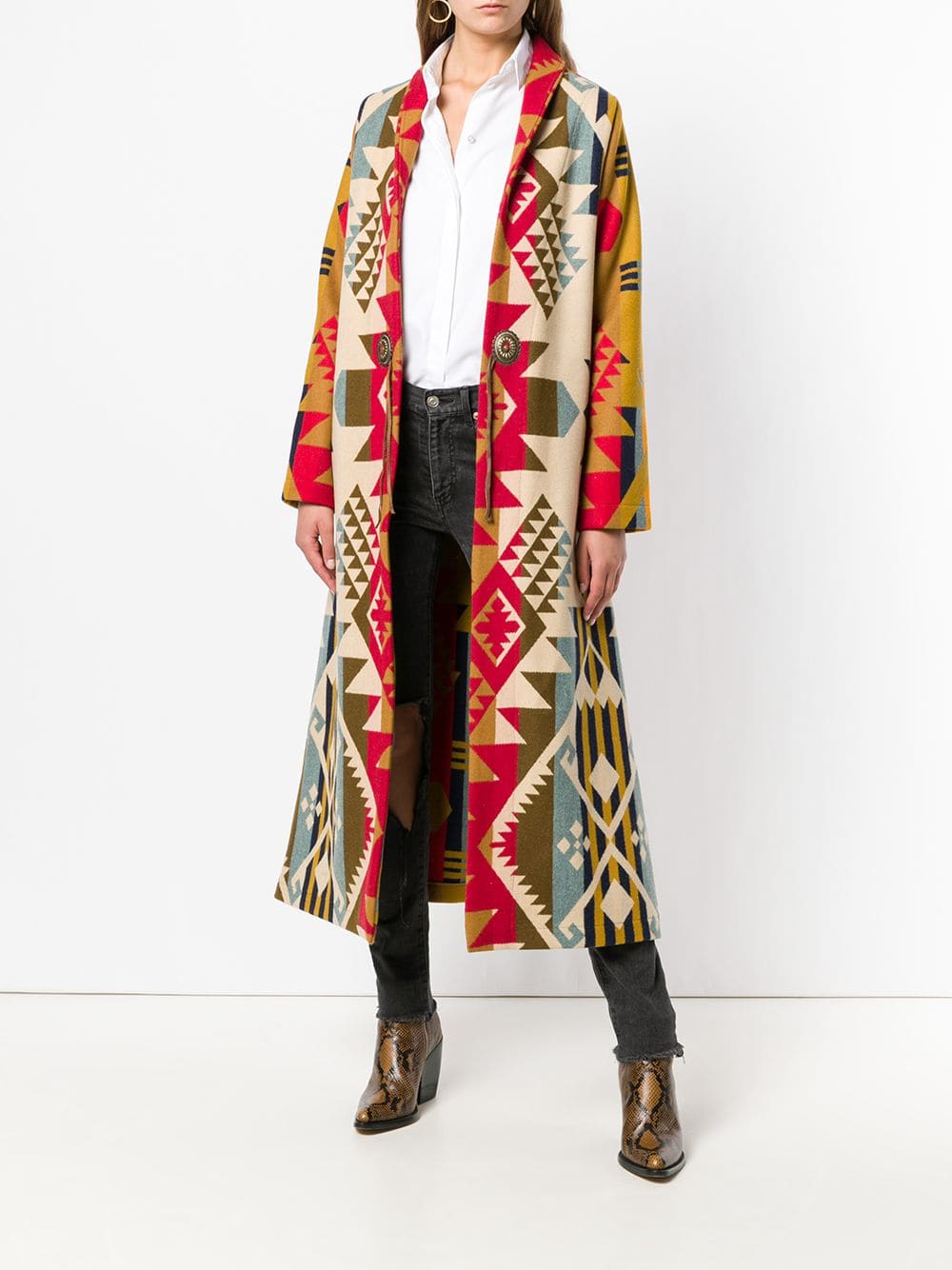 Jessie Western long coat