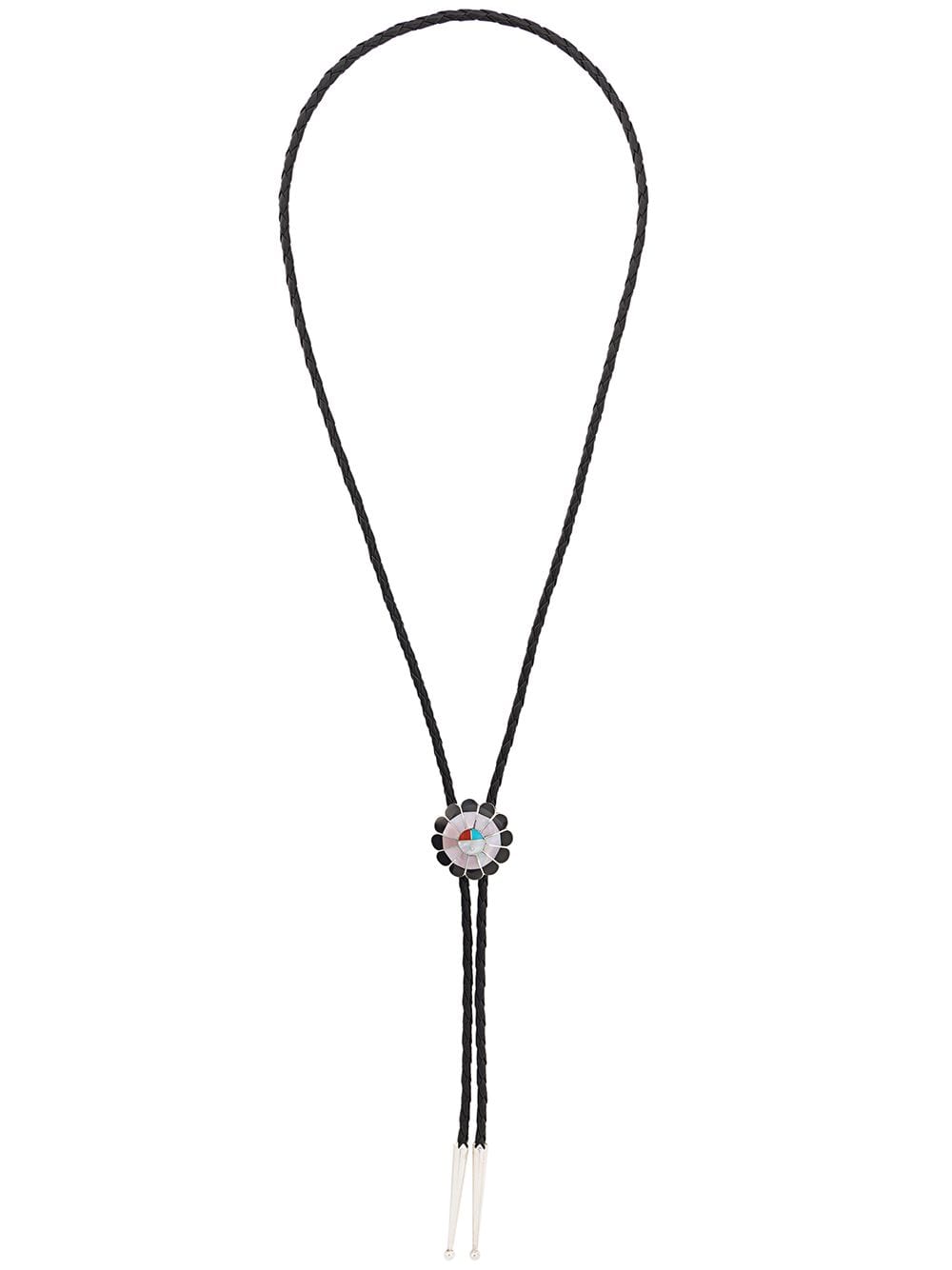 Zuni Sunface Bolo Tie