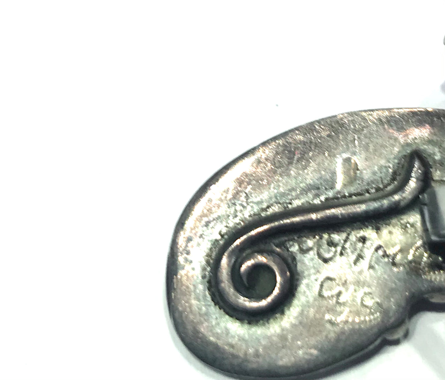 Antique Navajo coral / turquoise cufflinks