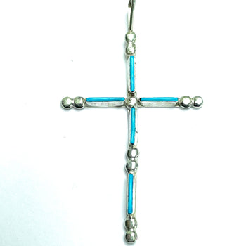 Zuni cross pendent large