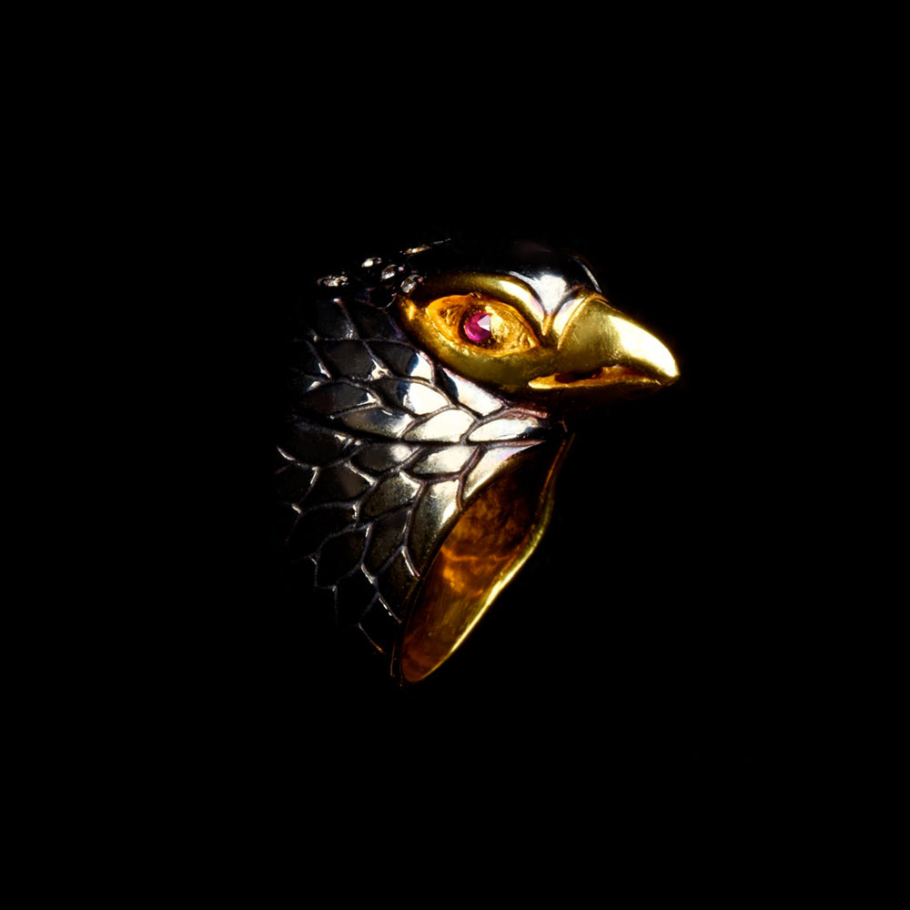 Eagle Head Ring