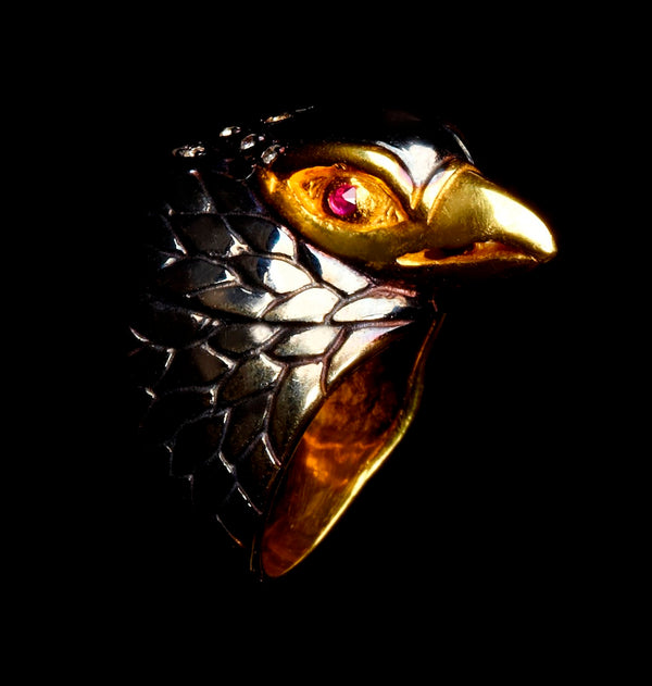 Eagle Head Ring
