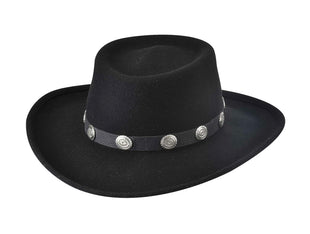 New black concho hat