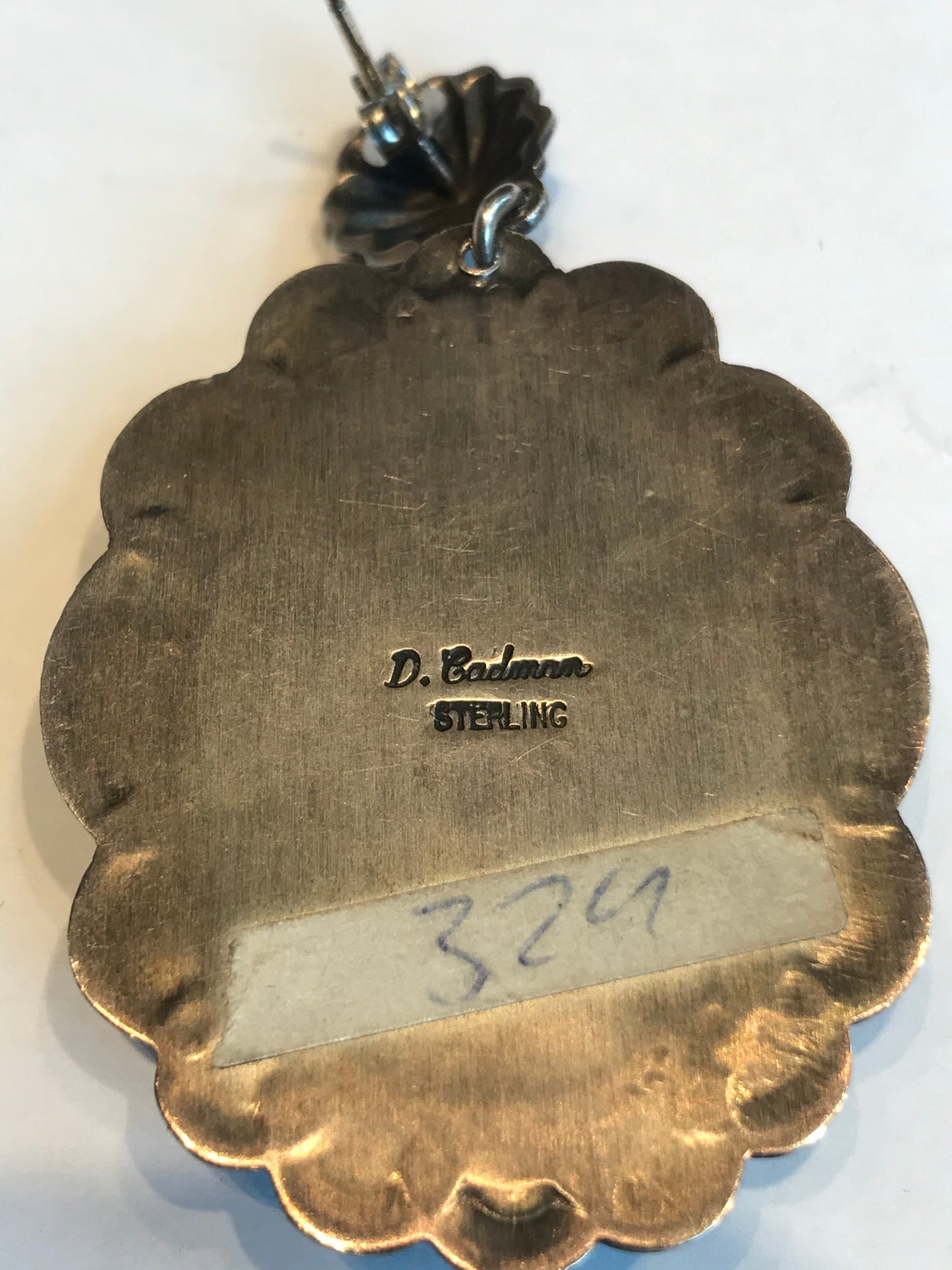 Green turquoise Navajo earrings amazing stunning stone