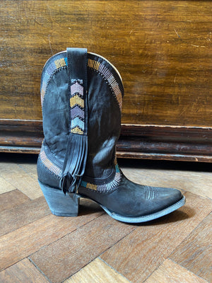 Jessie Western  black boots
