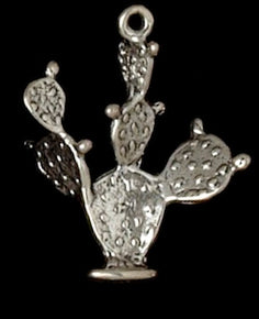 Prickly Pear Cactus Charm