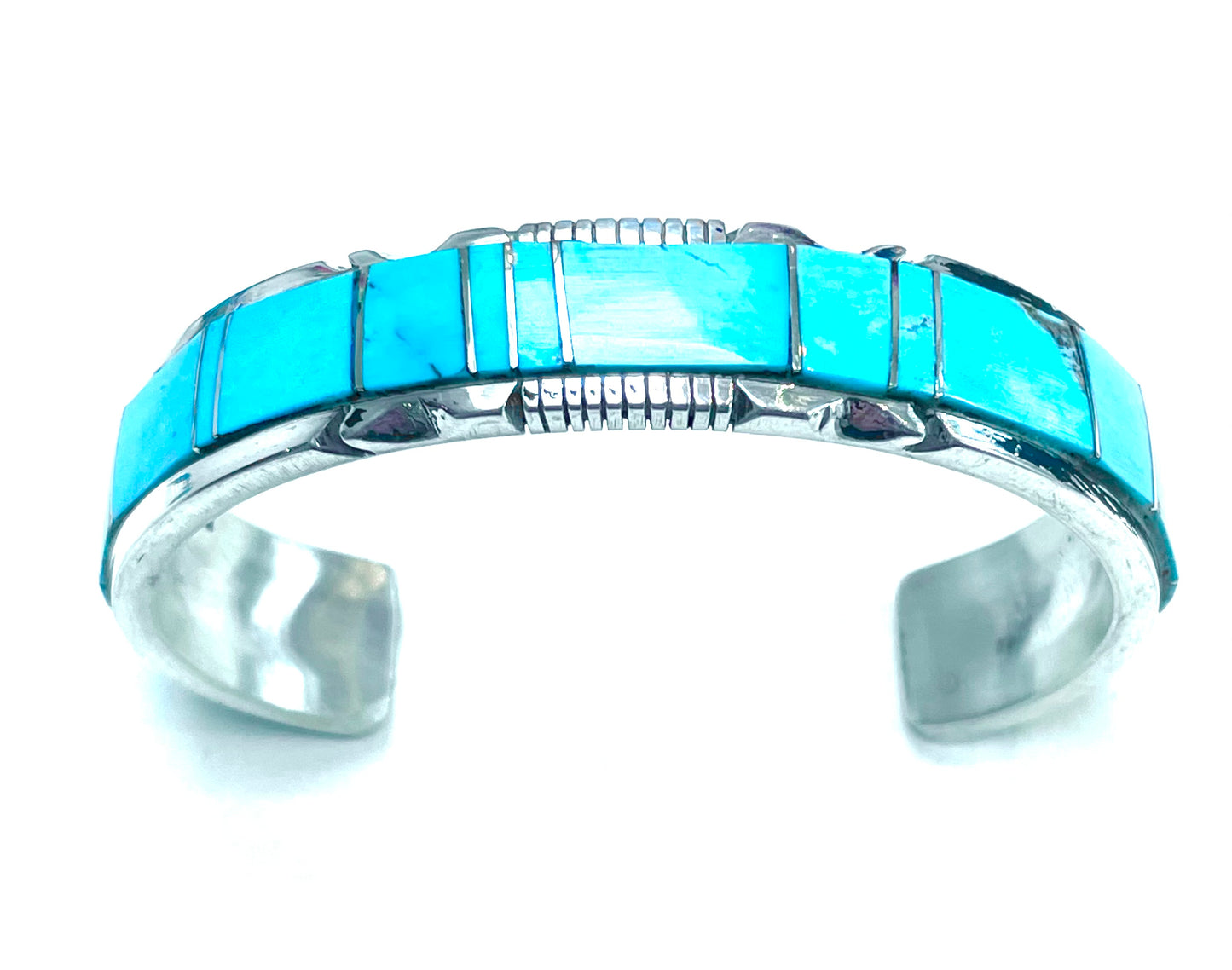 Zuni inlaid bracelet medium size