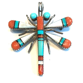 Zuni inlaid dragonfly