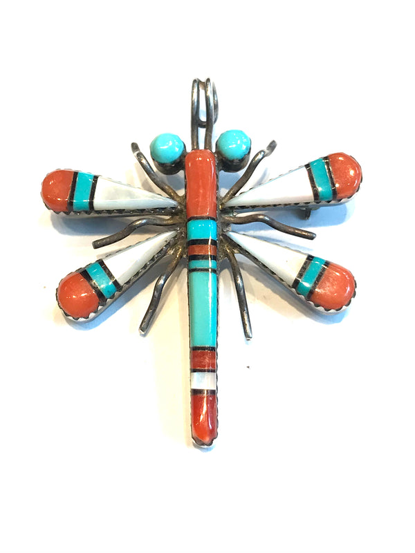 Zuni inlaid dragonfly