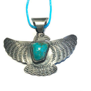 Navajo eagle / thunderbird pendent