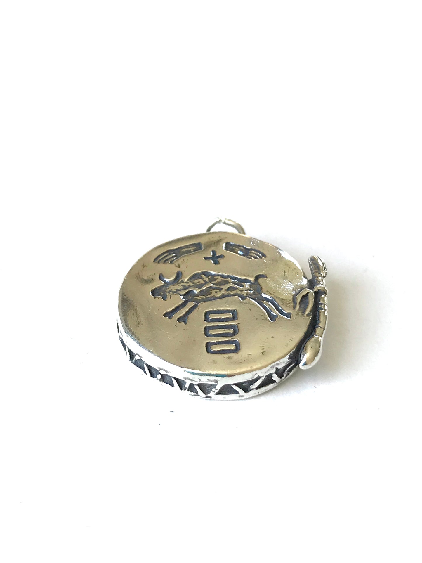 Medicine shield pendent / charm