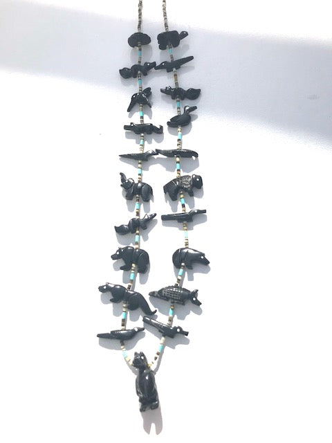 Bear Power animal necklace