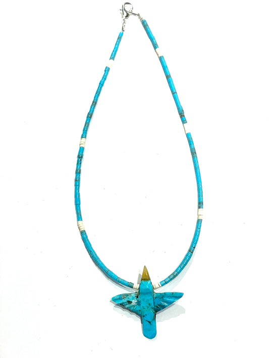 New single eagle power animal necklace