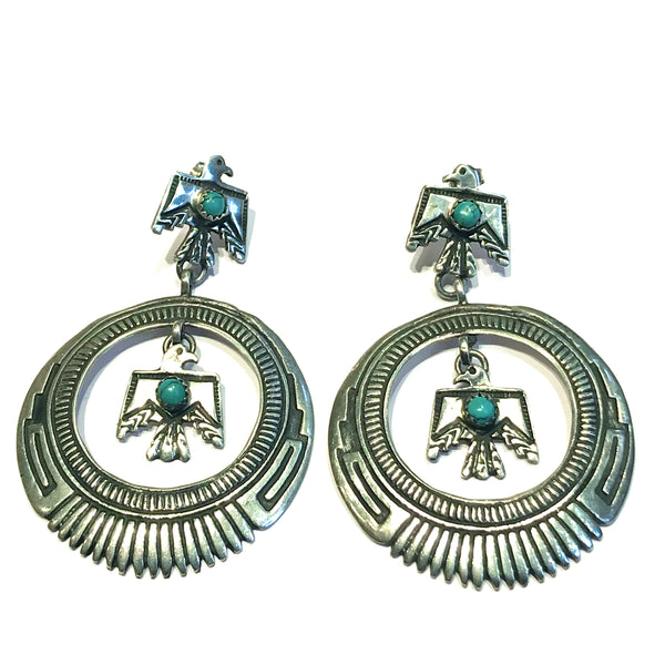 Eagle earrings Navajo