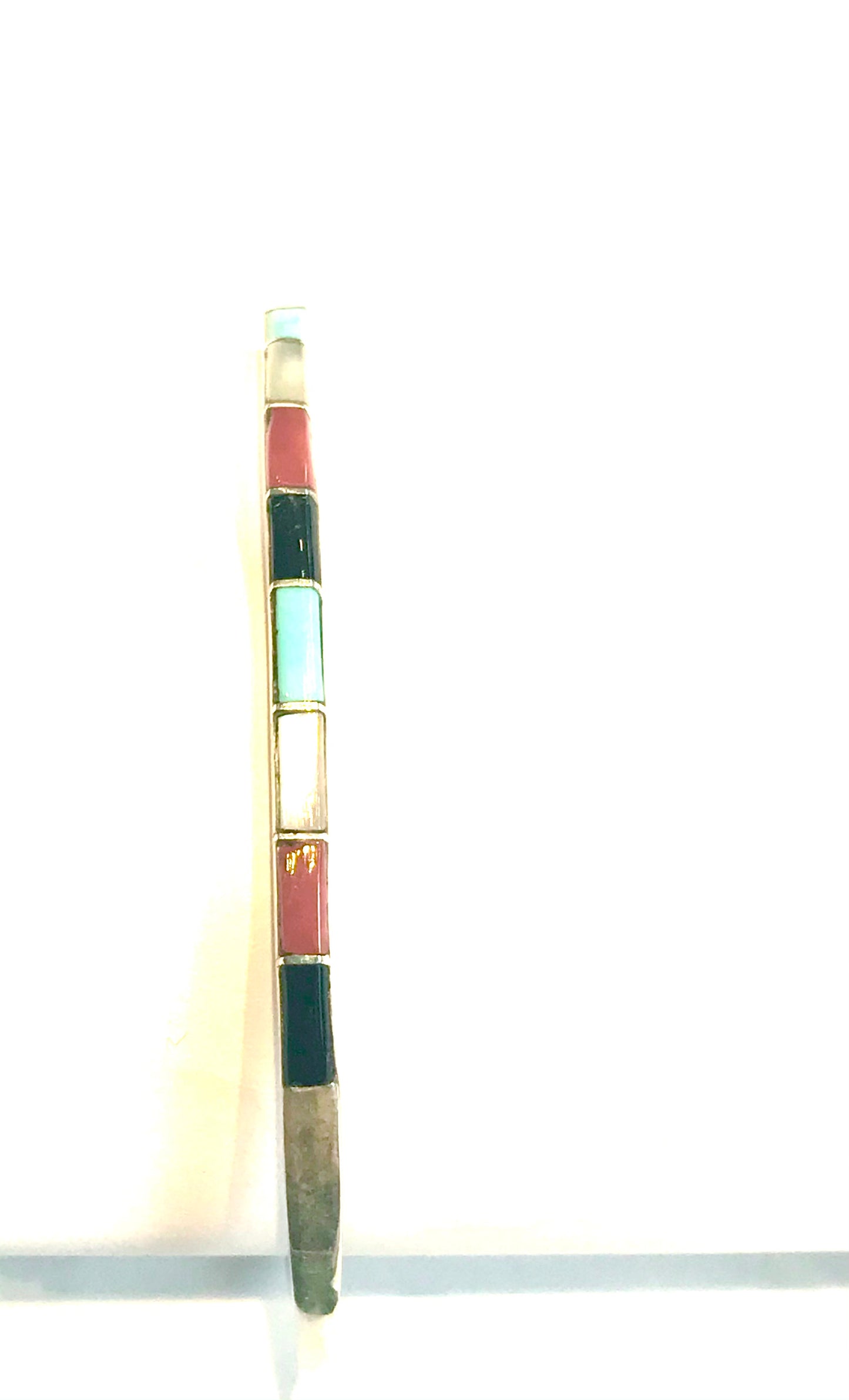 Fine zuni inlaid bracelet