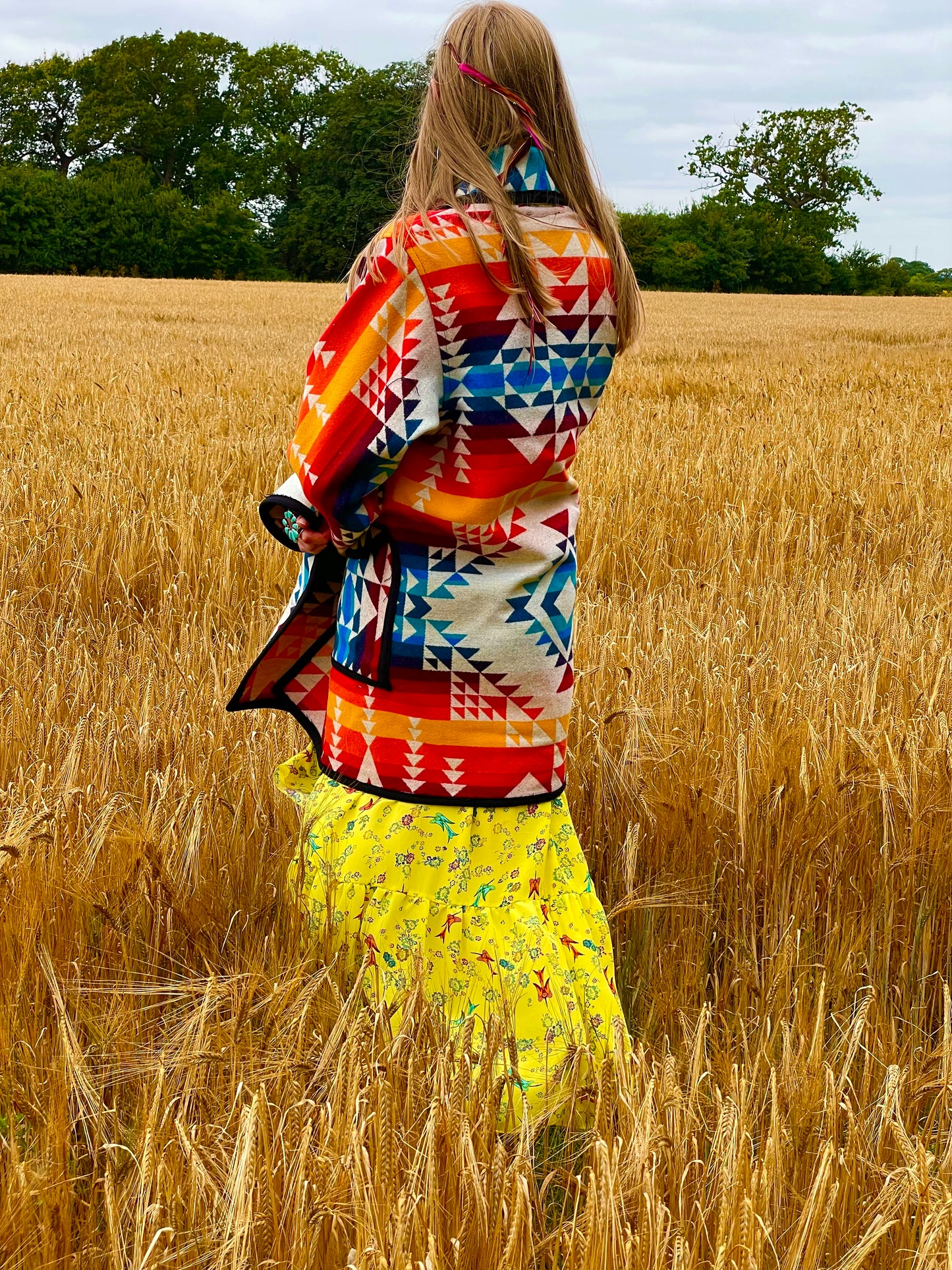 Limited edition rainbow med c pocket coat