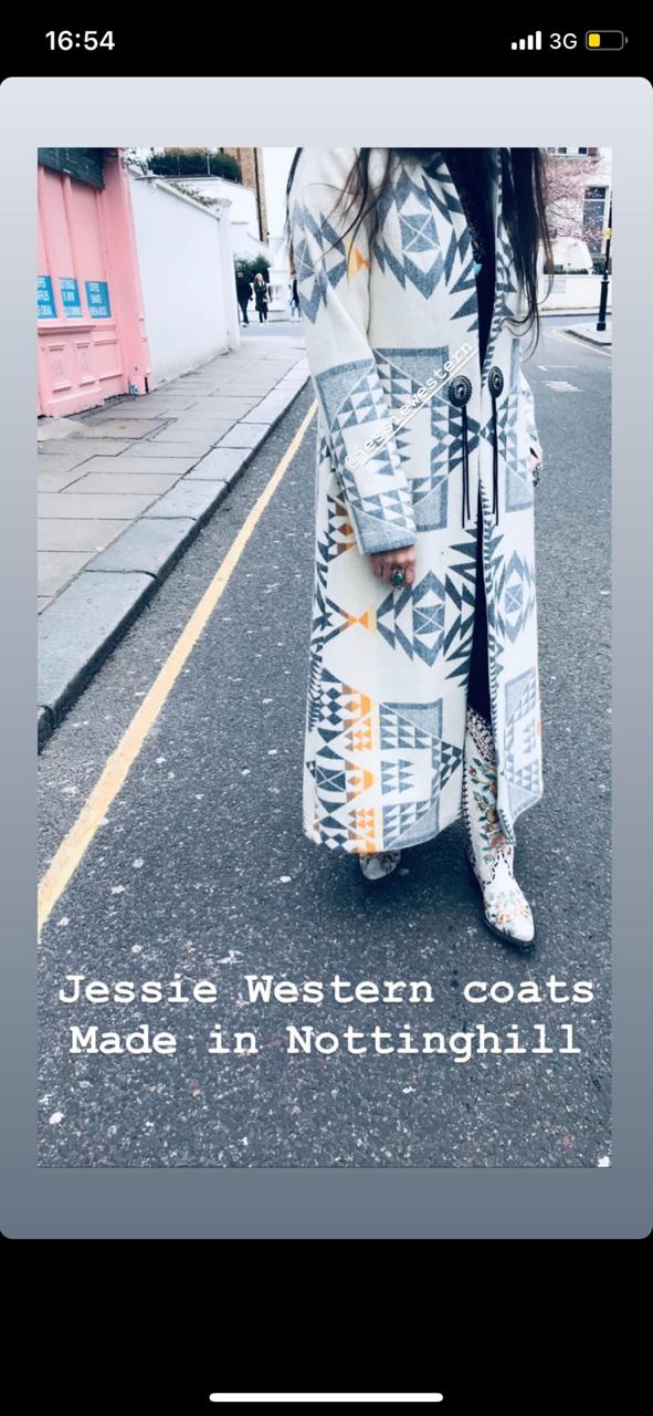 Jessie Western blanket Coat