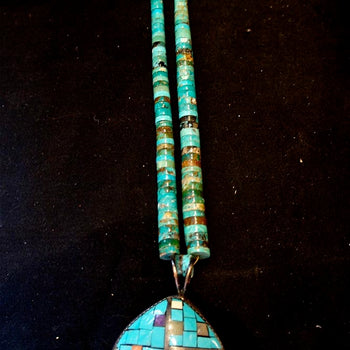 Santo Domingo Turquoise Pendant