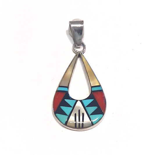 Zuni multistone Loop pendant