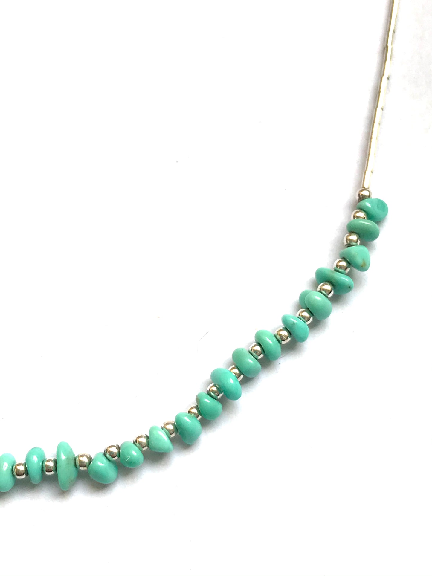Sterling silver turquoise necklace