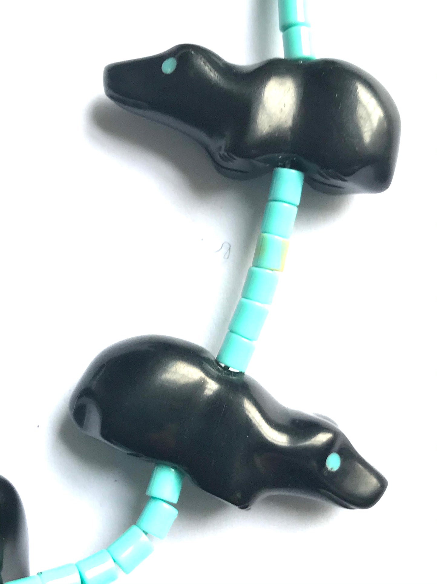 Amazing one off bear power animal necklace