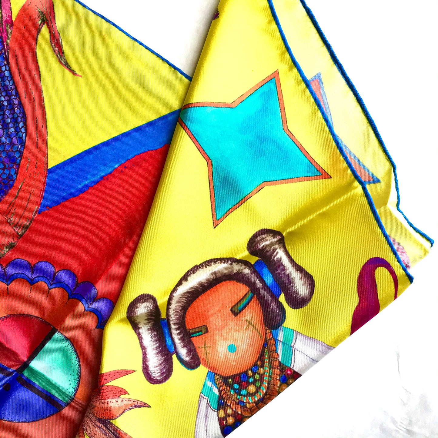 Silk limited edition Jessie Western signed scarf