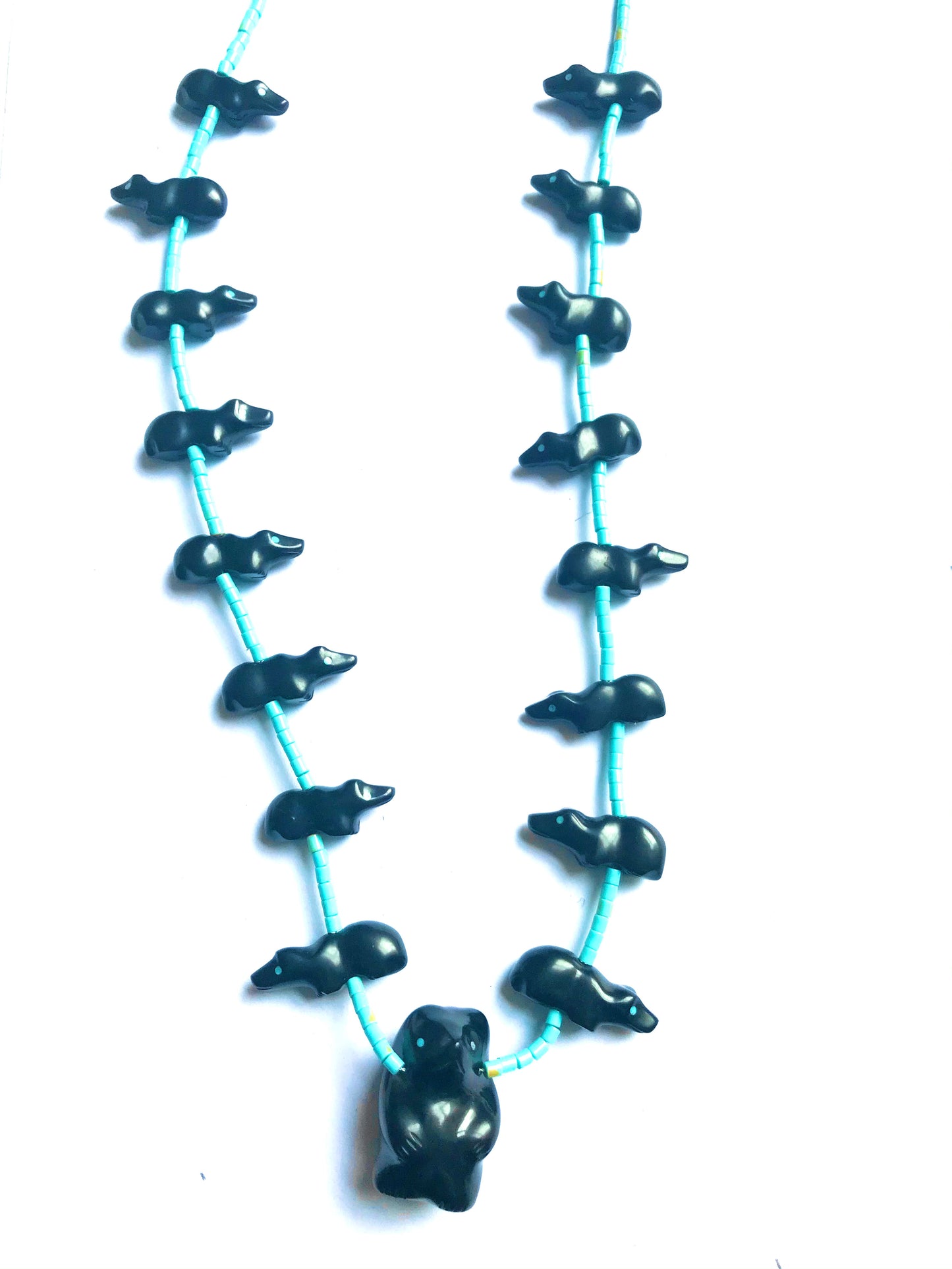 Amazing one off bear power animal necklace