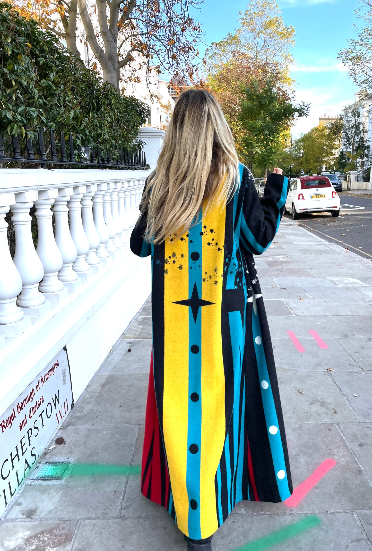 Star chaser coat hand made by Jessie western