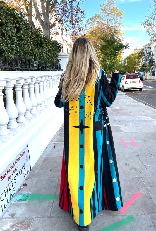 Star chaser coat hand made by Jessie western