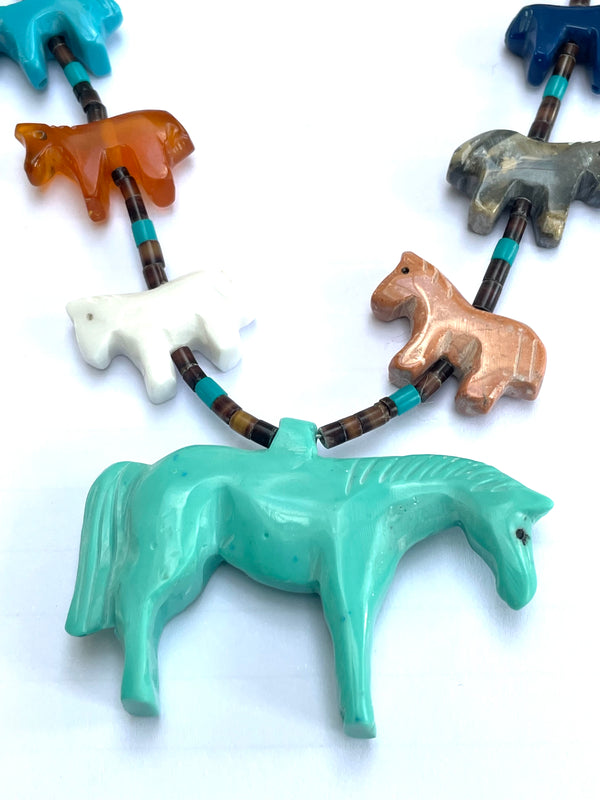New Horse power animal necklace