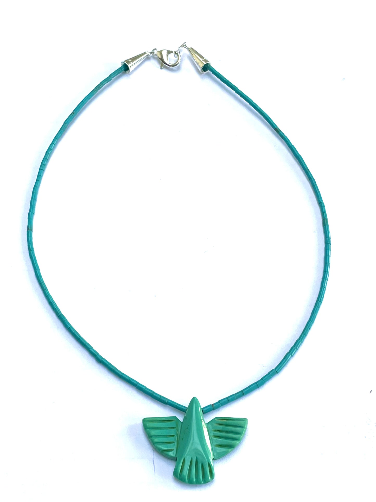 Turquoise eagle necklace