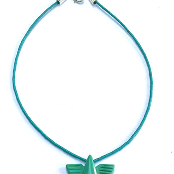 Turquoise eagle necklace