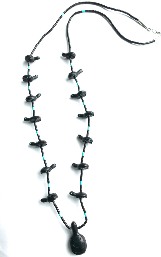 Turtle power animal necklace