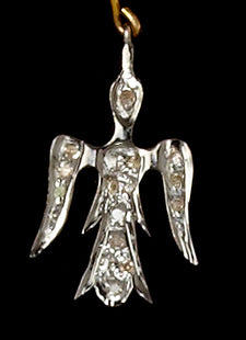 Diamond Rainbird/Eagle Charm