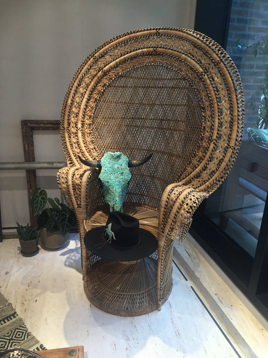 Turquoise buffalo skul