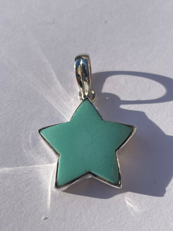 Star pendent sterling silver