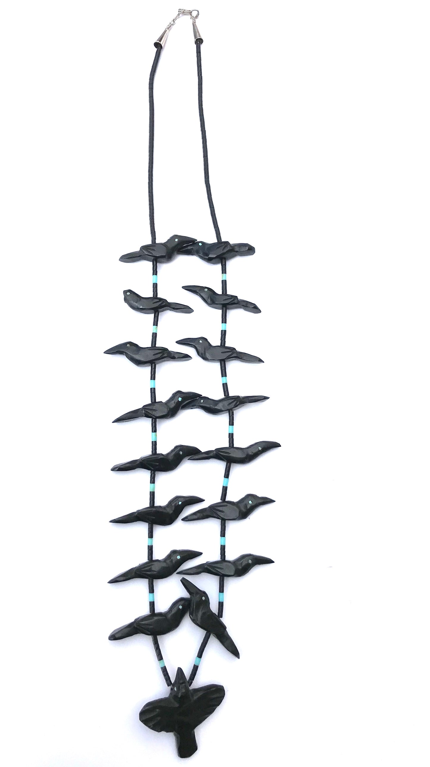 Vintage jet necklace