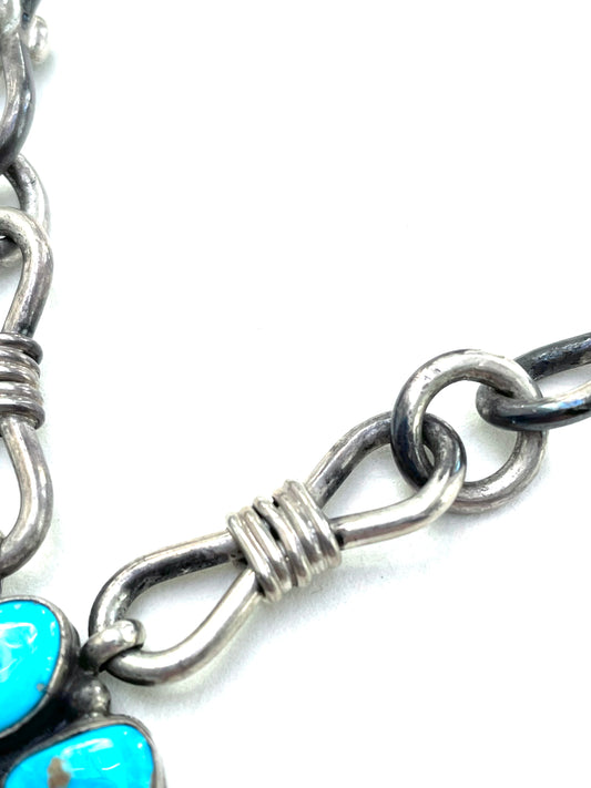 Stunning heavy gauge sterling silver necklace