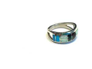 New Opal Zuni ring